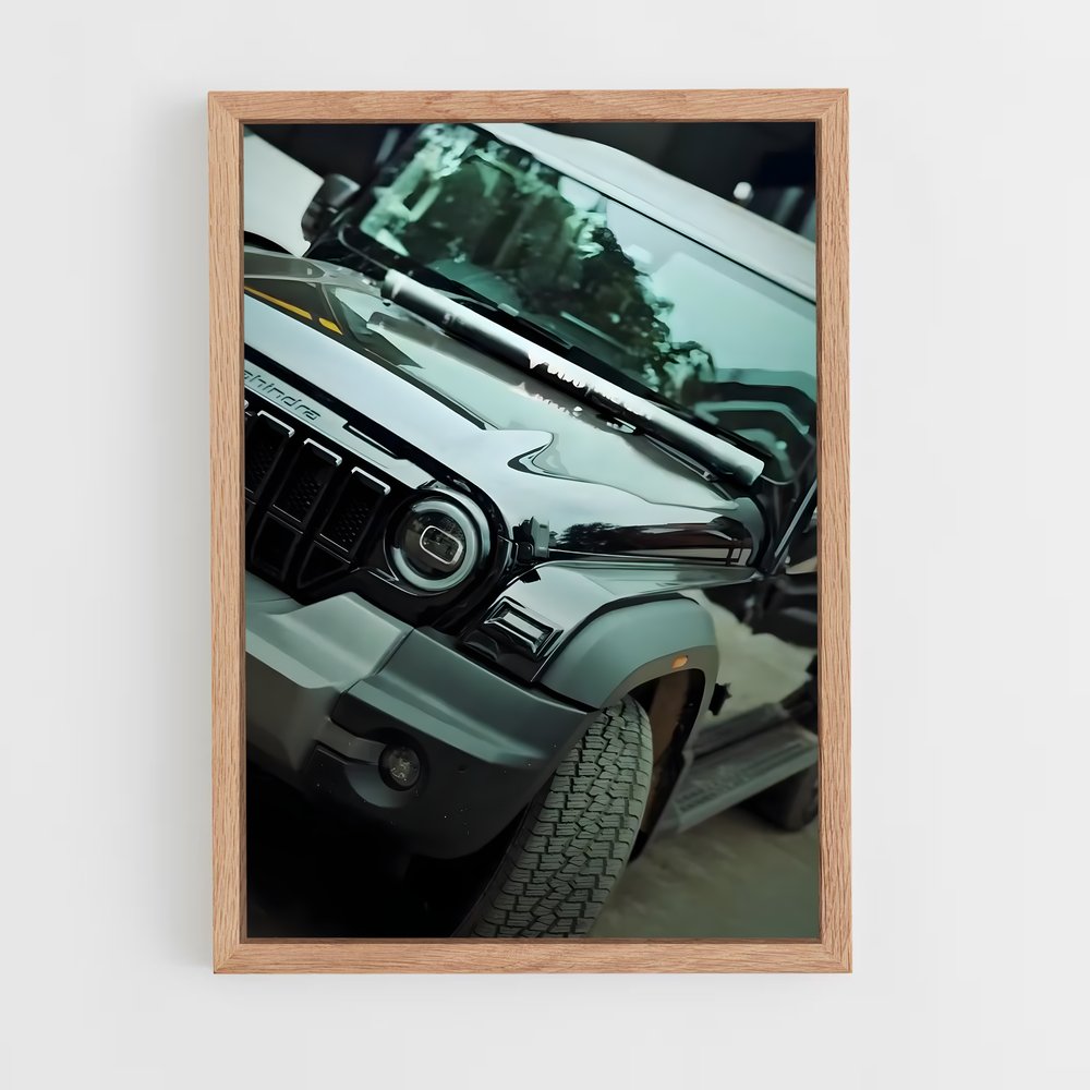 Poster Aventure Éclair – affiche Mahindra (vue 4)